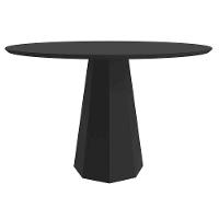 Mesa Isis 100X100Cm - Preto - 1