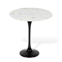 Mesa Saarinen Lateral Espírito Santo 51cm - Base Preta - 1