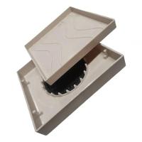 Ralo Oculto 15x15 Invisivel Para Piso Porcelanato Bege - 1