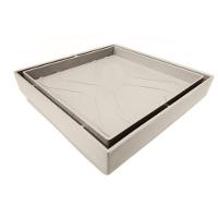 Ralo Oculto 15x15 Invisivel Para Piso Porcelanato Bege - 3