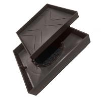 Ralo Oculto 15x15 Invisivel Para Piso Porcelanato Marrom - 1