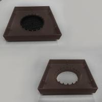 Ralo Oculto 15x15 Invisivel Para Piso Porcelanato Marrom - 7