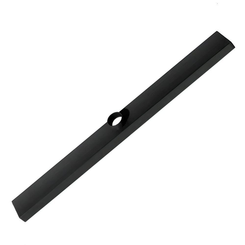 Ralo Oculto Linear De Embutir 5x50 Para Porcelanato Preto - 5