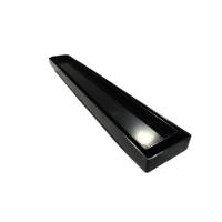 Ralo Oculto Linear De Embutir 5x50 Para Porcelanato Preto - 3