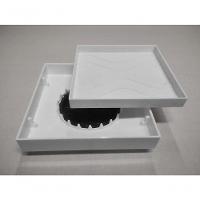 Ralo Oculto 15x15 Invisivel Para Piso Porcelanato Branco