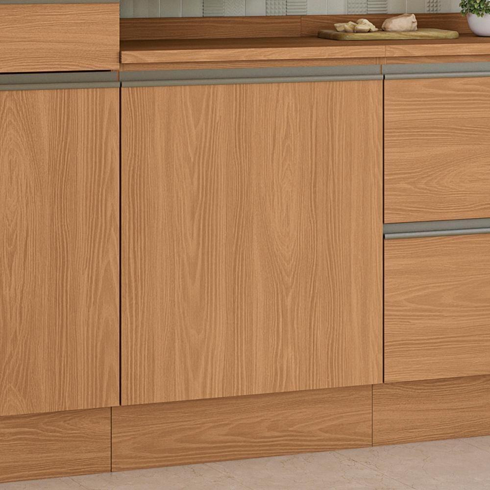 Balcao Com Tampo 1 Porta 60 Cm Maxxi G742 Kappesberg Canela - 2