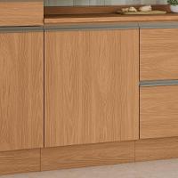 Balcao Com Tampo 1 Porta 60 Cm Maxxi G742 Kappesberg Canela - 2