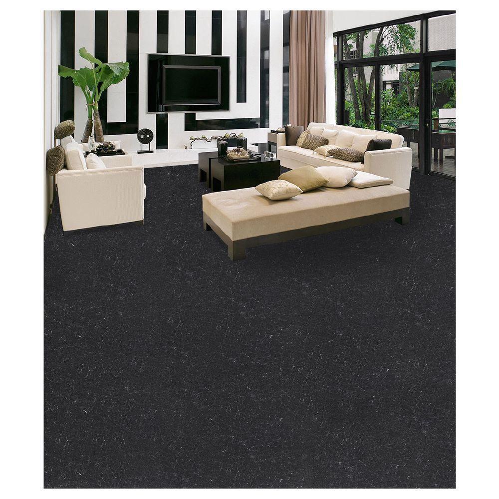 Carpete Forração Forro Alto Aveludado Resinado 2,00x3,00 Preto Mescla - 2