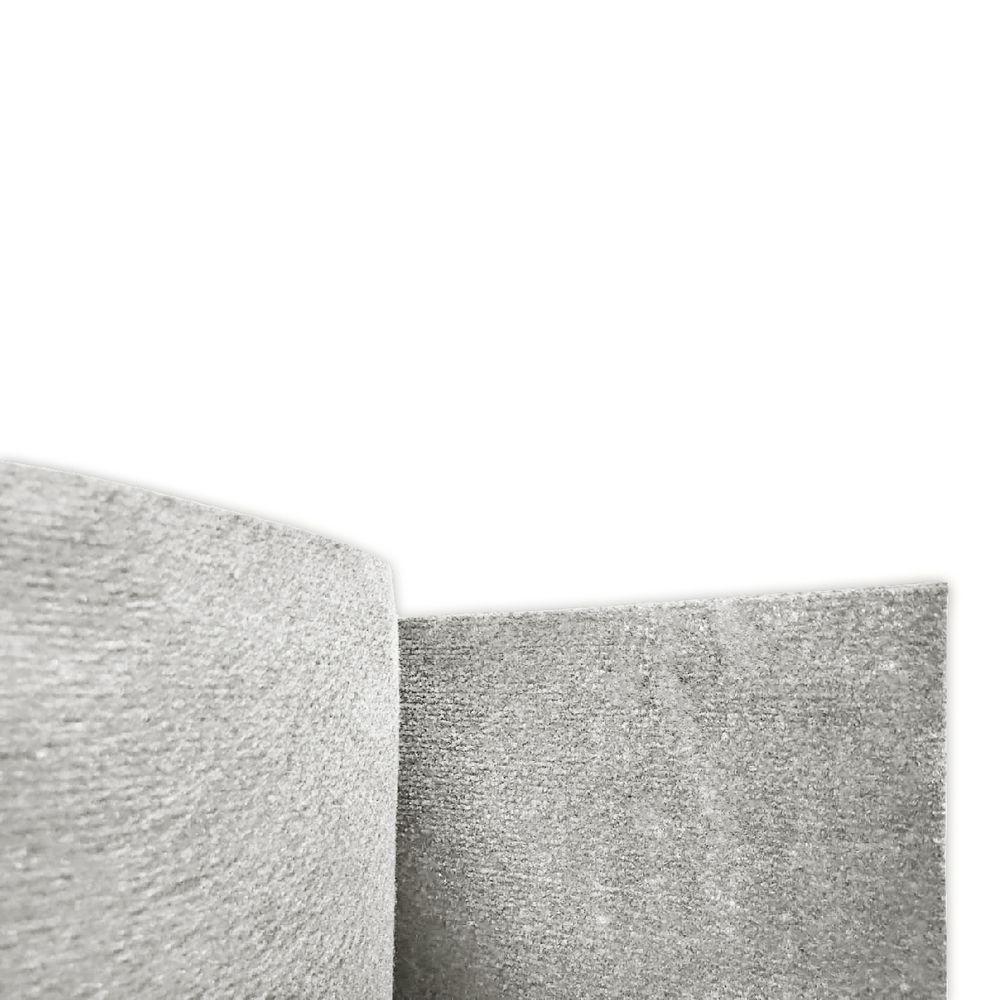 Carpete Forração Ecoloop Canelado Forro Ambiente 2,00x3,00 Cinza - 2