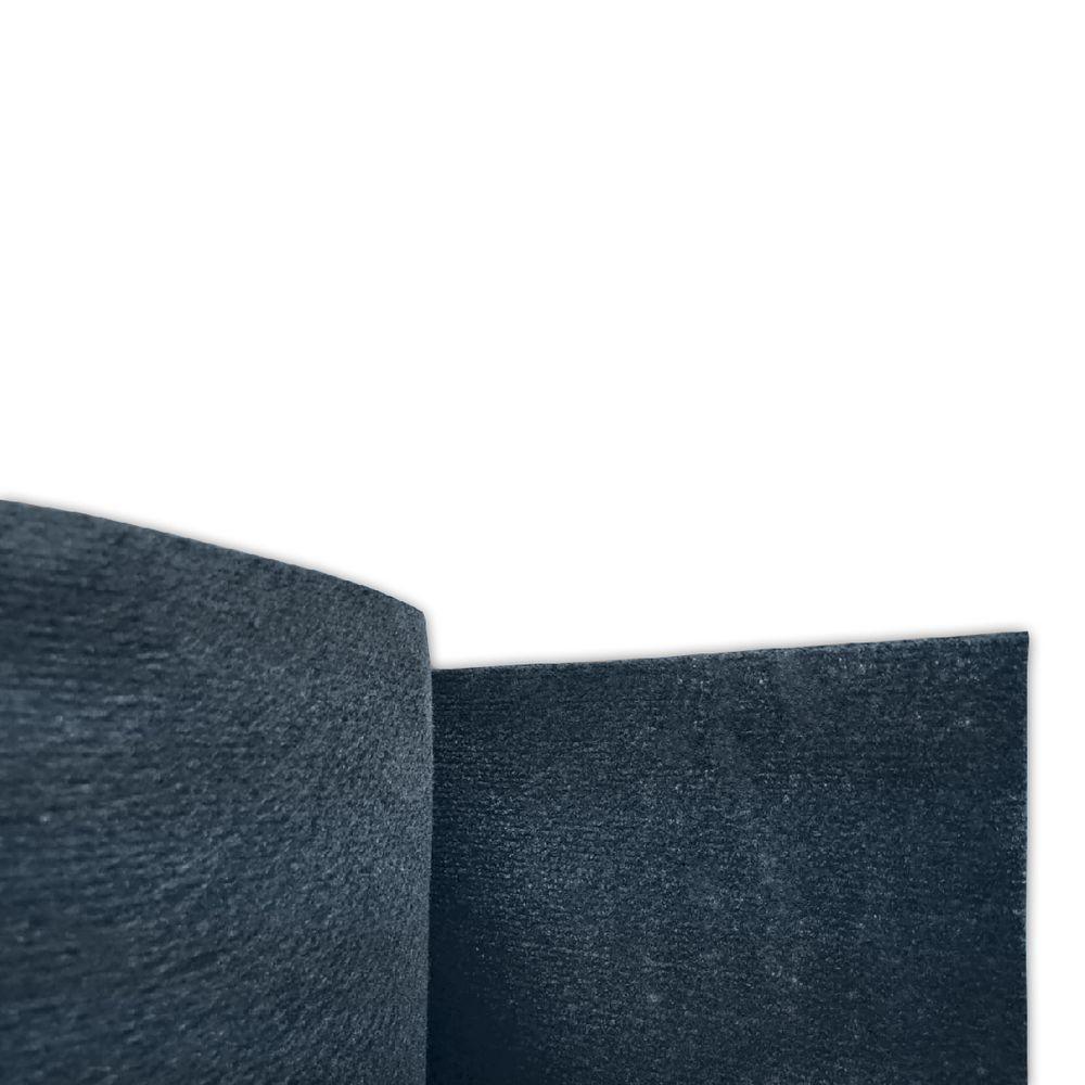 Carpete Forração Ecoloop Canelado Forro Ambiente Venda M2 Azul Curação - 4