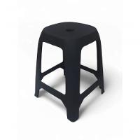 Banco Plástico Banqueta Resistente Cantos Arredondados - 2