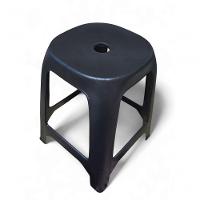 Banco Plástico Banqueta Resistente Cantos Arredondados - 3