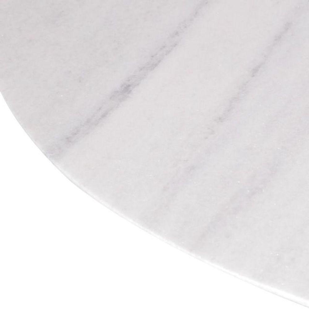 Mesa Saarinen Oval Espirito Santo 135x90cm - Base Preta - 2