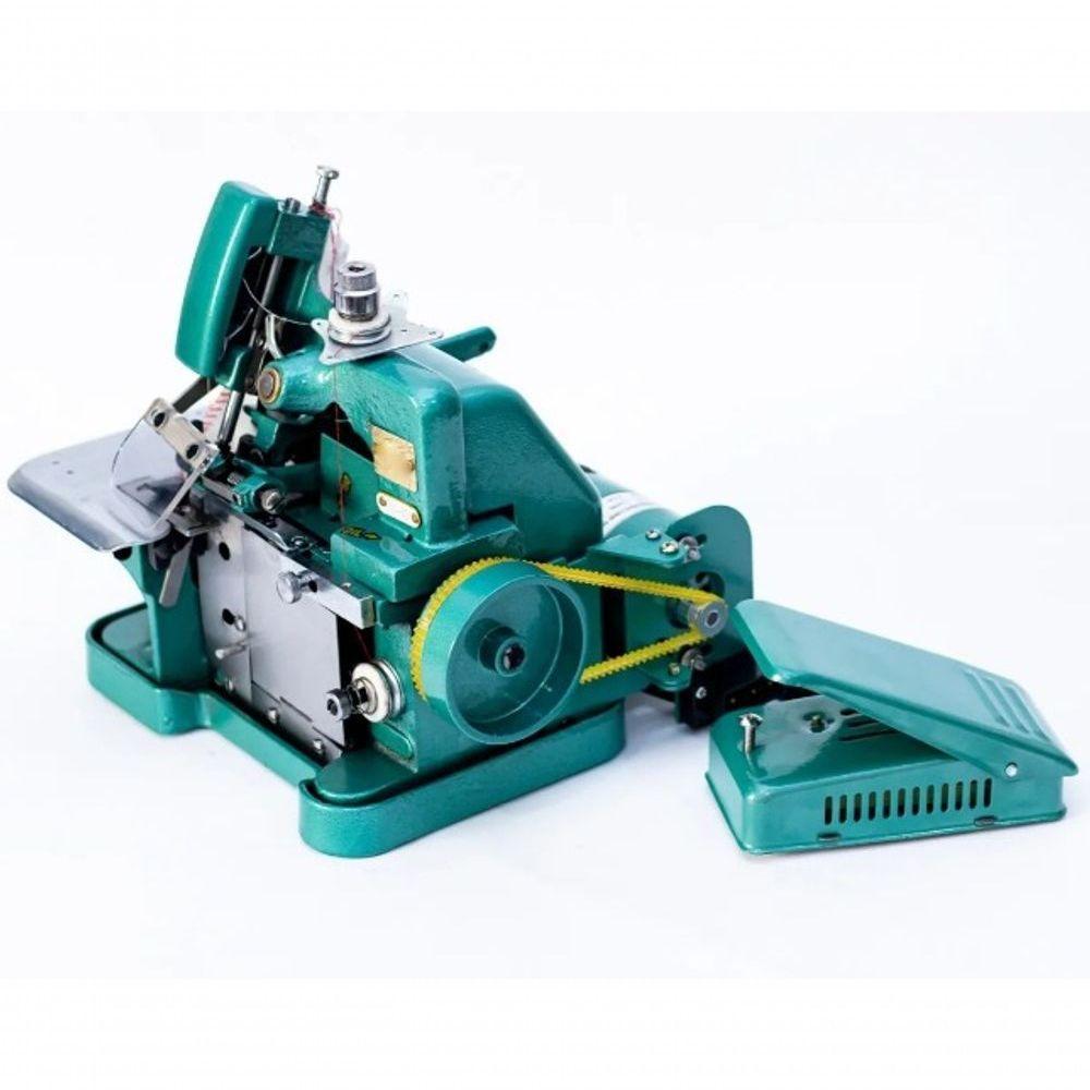 Máquina De Costura Semi Industrial Overlock Verde 110v - 6