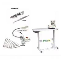 Galoneira Bracob 3 Agulhas Com Mesa + Kit Peças 110v - 1