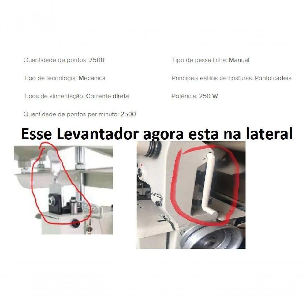 Galoneira 3 Agulhas Semi Industrial Bracob+ 50 Agulhas 110v - 1