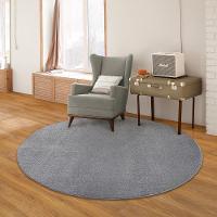 Tapete Ecletik Cinza 190xredondo Tapetes São Carlos - 1