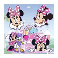 Pintura A Dedo Minnie Mouse Tinta Pincel Infantil 18 Peças Dac - 4