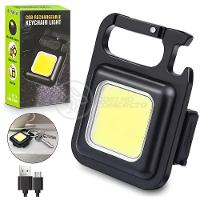 Lanterna De Bolso Multifuncional Led Com Abridor De Garrafas Mosquetão Suporte Traseiro Recarregável - 1