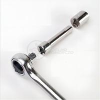 Kit Completo Jogo Chave Catraca Reversível Conjunto De Ferramentas Com 40 Soquetes De 1-4 E 3-8