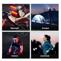 Lanterna De Cabeça Led Recarregável Lt-391 Ajustável Com Sensor De Movimento Liga Desliga - Preto - 2