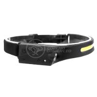 Lanterna De Cabeça Led Recarregável Lt-391 Ajustável Com Sensor De Movimento Liga Desliga - Preto - 3