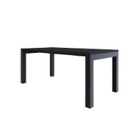 Mesa De Jantar Bronx U 180x90x77cm Brmj9180u Preto Tx - Est.preta Preto Tx/est.preta - 1