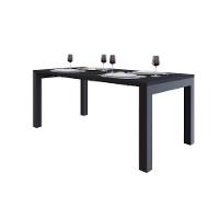 Mesa De Jantar Bronx U 180x90x77cm Brmj9180u Preto Tx - Est.preta Preto Tx/est.preta - 5