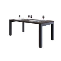 Mesa De Jantar Bronx U 180x90x77cm Brmj9180u Terracota - Est.preta Terracota/est.preta - 5