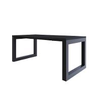 Mesa De Jantar Bronx 180x90x77cm Brmj9180 Preto Tx - Est.preta Preto Tx/est.preta - 1