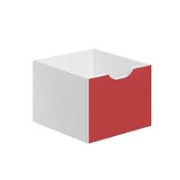 Kit Com 3 Gavetas Organizadoras 1479 Qmovi Laranja Amarelo E Vermelho - 3