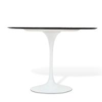 Mesa Saarinen Redonda São Gabriel 90cm - Base Branca - 2
