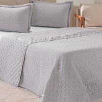 Kit Colcha Queen Santorini New 240x260cm Platina - 3
