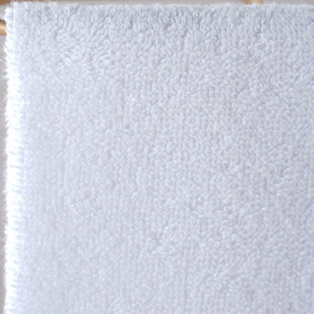 Kit 2 Toalha De Lavabo Glamour 100% Algodão 30x50cm Branco - 5