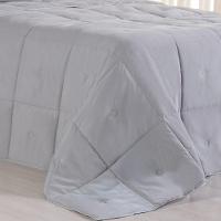 Edredom Super King Toque De Plumas 260 Fios New 260x280cm Platina - 5