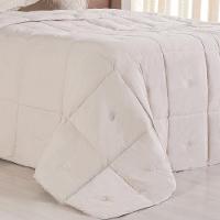 Edredom Casal Toque De Plumas 260 Fios New 180x220cm Amendoa - 5