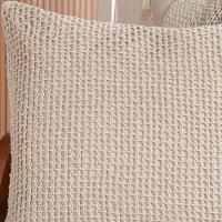 Capa De Almofada Atacama New Decotiva 45x45cm Amendoa
