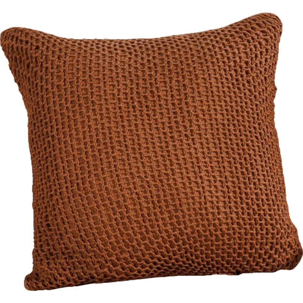 Capa De Almofada Atacama New Decotiva 45x45cm Marrom Portabella - 1