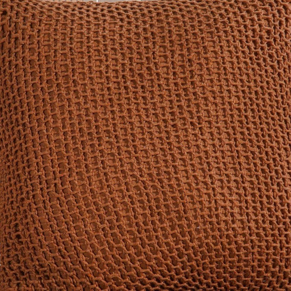 Capa De Almofada Atacama New Decotiva 45x45cm Marrom Portabella - 5