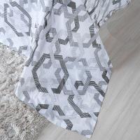 Jogo De Cama Solteiro 3 Pçs 150 Fios Super Macio 100% Algodão Fliese - 4