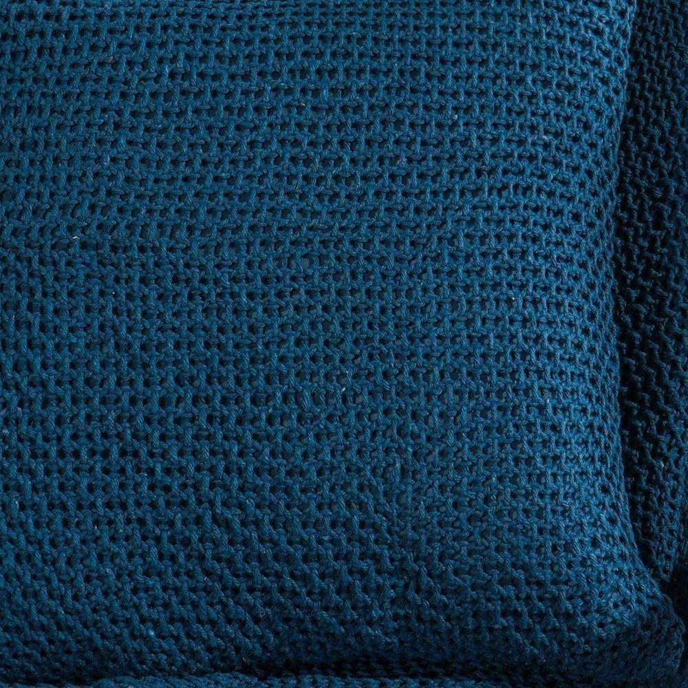 Capa De Almofada Atacama New Decotiva 45x45cm Azul Cobalto - 4