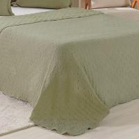 Kit Colcha Casal Santorini New 220x240cm Folha Seca - 5