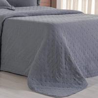 Kit Colcha King Miraggio New Soft 260x280cm Grafite - 3