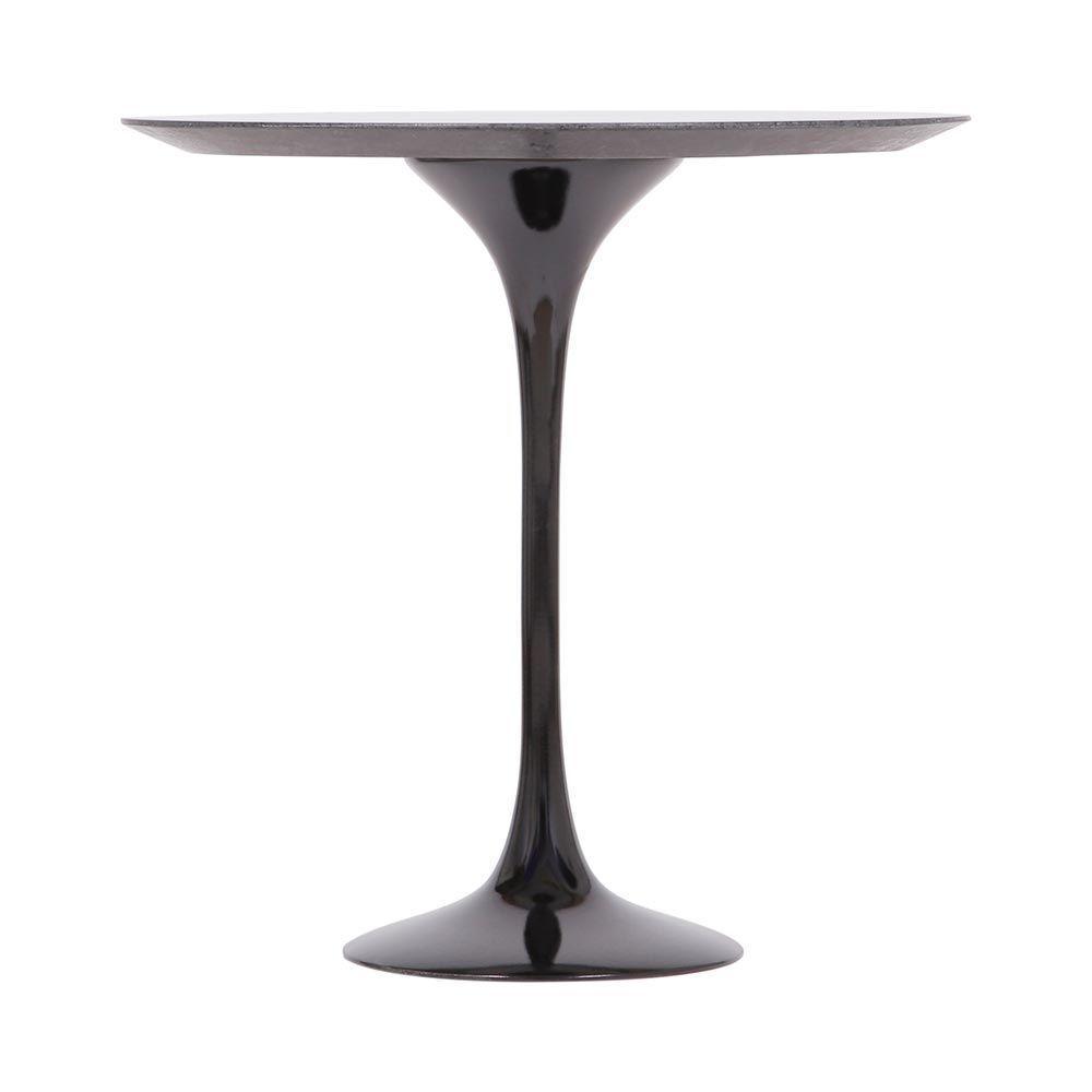 Mesa Saarinen Redonda São Gabriel 90cm - Base Preta - 2