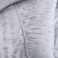 Kit Colcha Queen Sensatti 3d Embossed 240x260cm Cinza Fog - 5