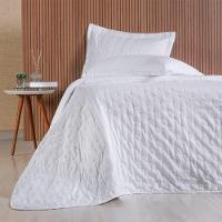 Kit Colcha King Sensatti 3d Embossed 260x280cm Branco - 2