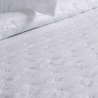 Kit Colcha King Sensatti 3d Embossed 260x280cm Branco - 6