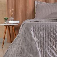 Kit Colcha Casal Sensatti 3d Embossed 220x240cm Cashmere - 3