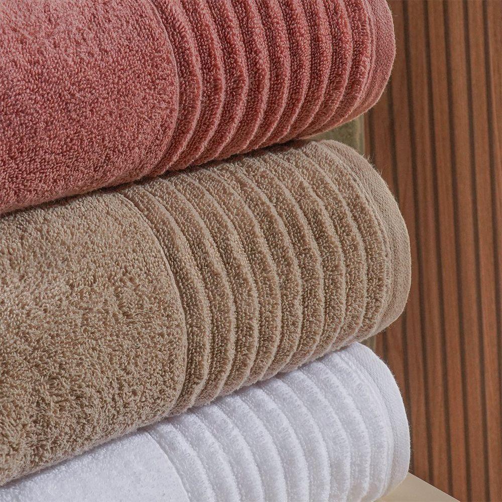 Toalha Banhão Absolute Zero Torção 100% Algodão 80x150cm Rosa Orquídea - 6