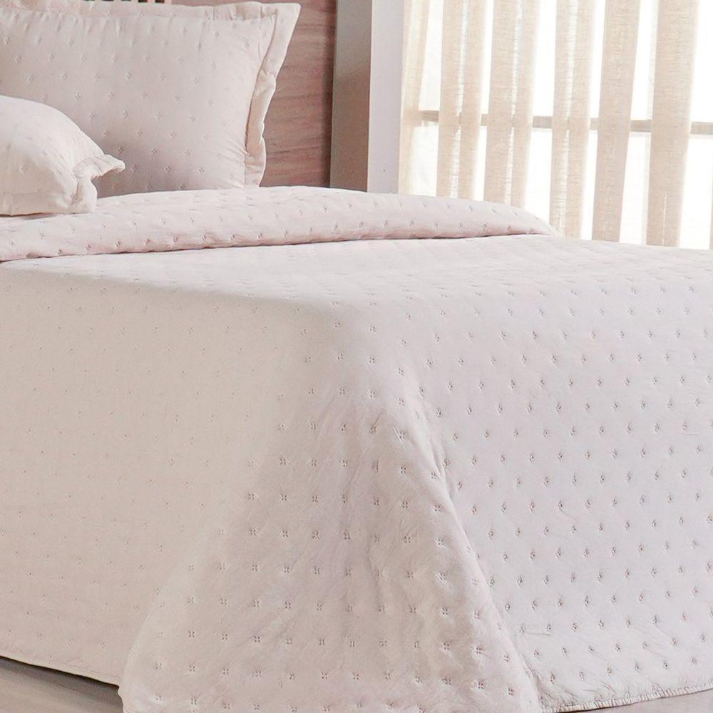 Kit Colcha King Miraggio New Soft 260x280cm Pêssego Claro - 4